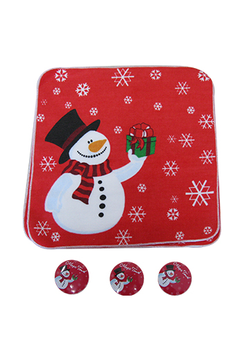 Snow Man Towels